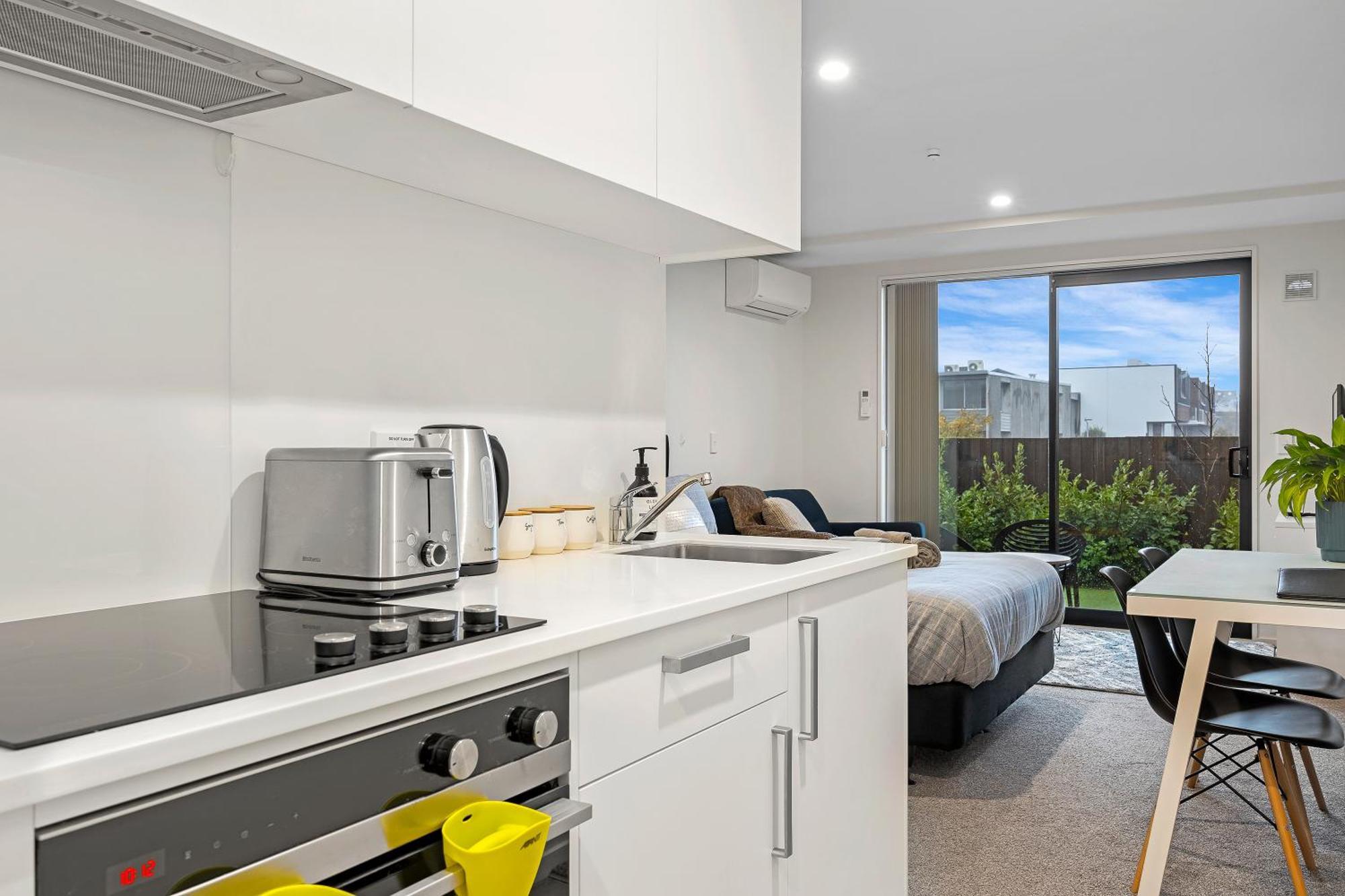 Citypad Studio Apartment Christchurch Exterior foto